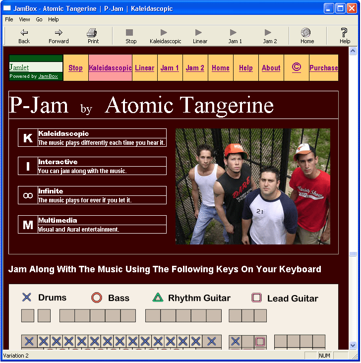 JamBox Screenshot